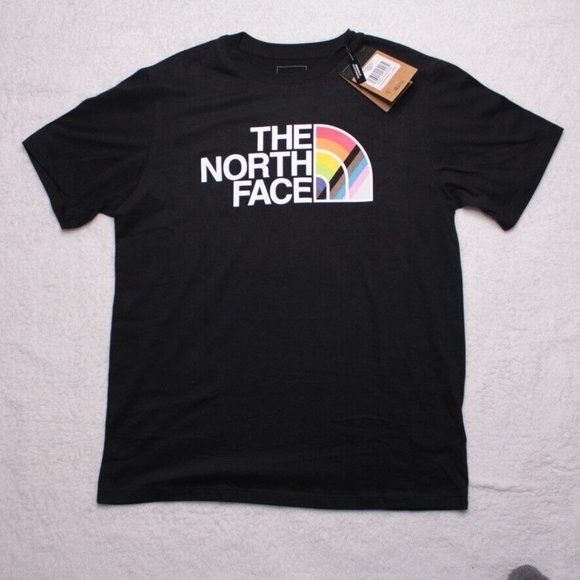 The North Face Other - The North Face Men's Pride Recycled Short Sleeve Logo T-Shirt TNF Black Size Med